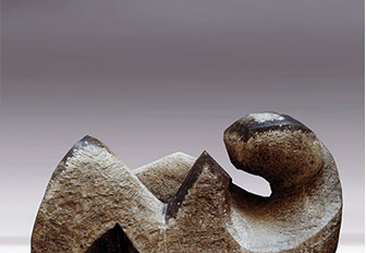 Giuseppe D'Angelo scultore opera in bronzo e tormalina nera