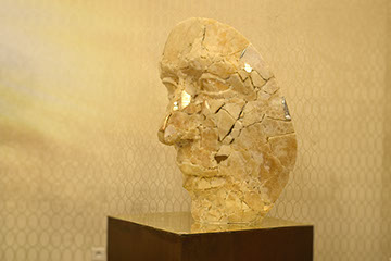 Giuseppe D'Angelo scultore opera in bronzo e tormalina nera