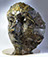 Giuseppe D'Angelo bronzo e tormalina nera