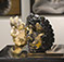 Giuseppe D'Angelo bronzo e tormalina nera