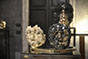 Giuseppe D'Angelo bronzo e tormalina nera