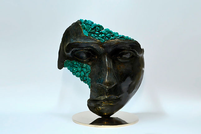 Giuseppe D'Angelo scultore opera in bronzo e alabastro