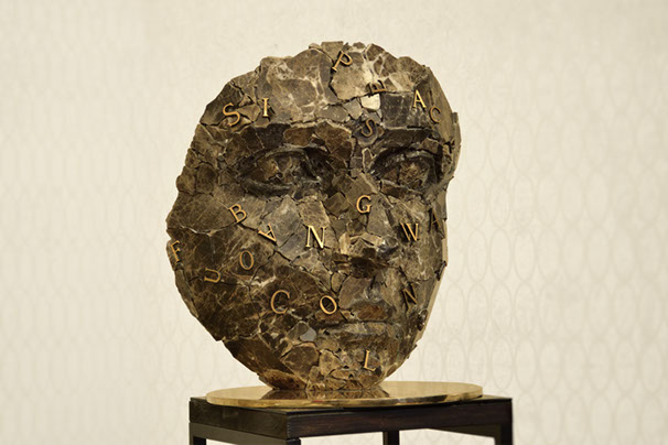 Giuseppe D'Angelo scultore opera in bronzo e tormalina nera
