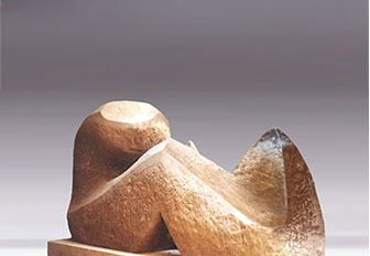 Giuseppe D'Angelo scultore opera in bronzo e tormalina nera